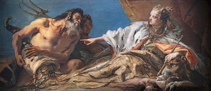 Neptuns offer till Venise - Giovanni Battista Tiepolo