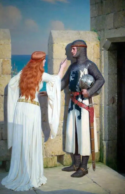 Skuggan - Edmund Blair Leighton