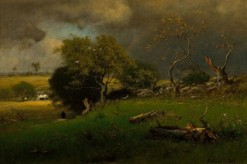 Åskväder - George Inness