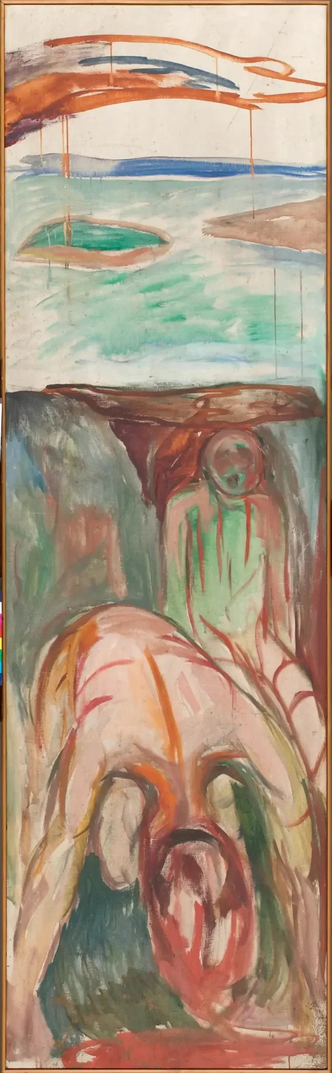 Stormen: högra mittdelen - Edvard Munch