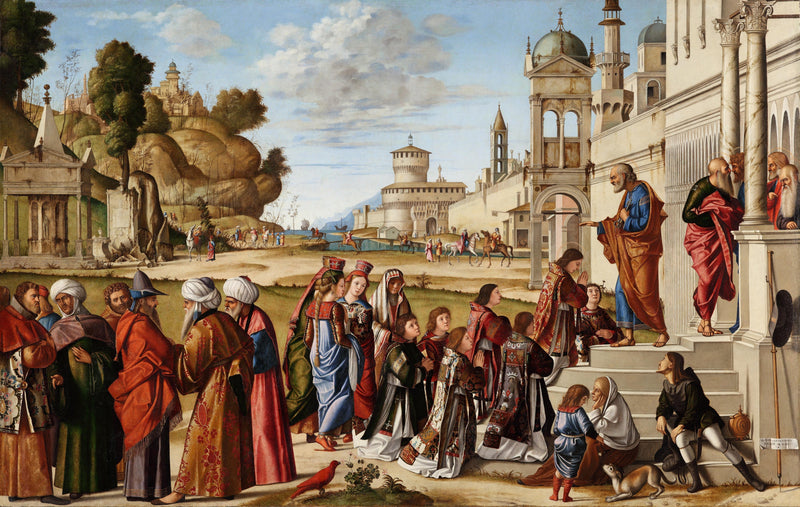 Saint Étienne's ordination - Vittore Carpaccio