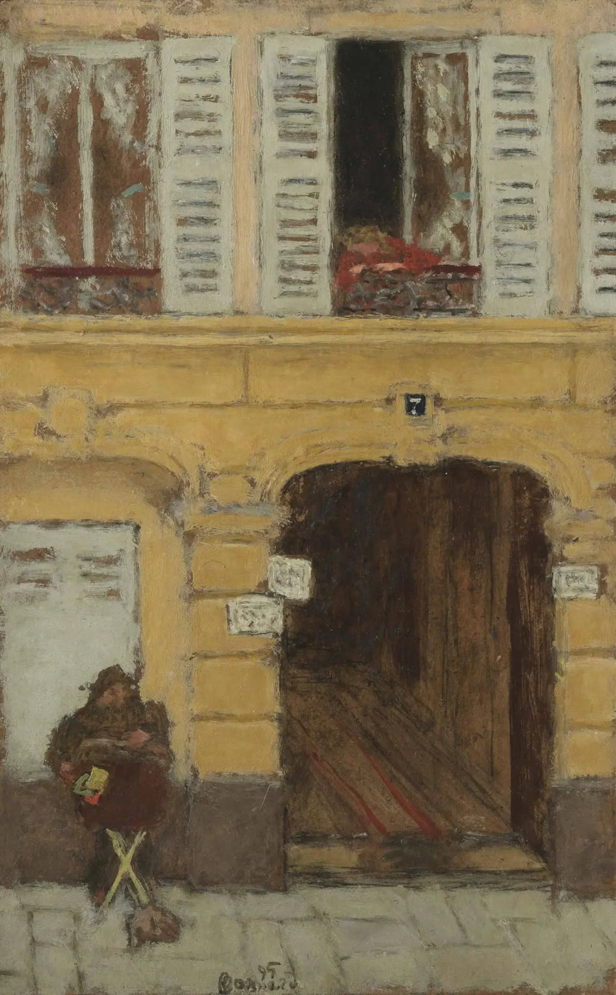 Orgeln av Barbarie - Pierre Bonnard