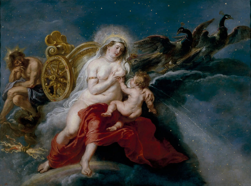Vägens mjölkvägs ursprung - Peter Paul Rubens