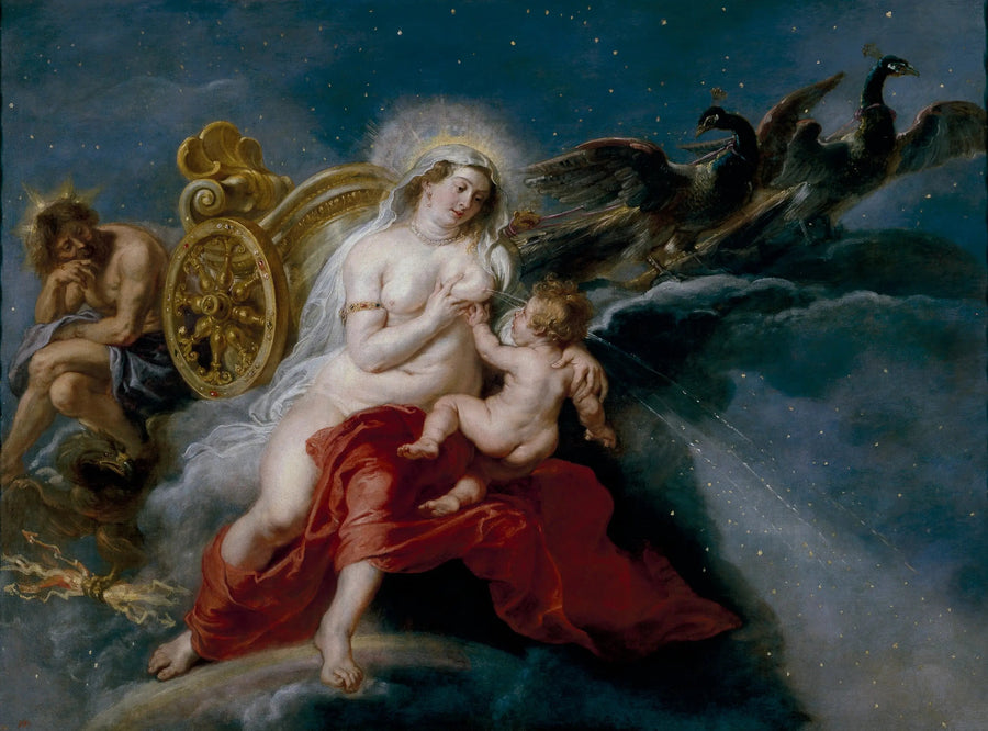 Vägens mjölkvägs ursprung - Peter Paul Rubens