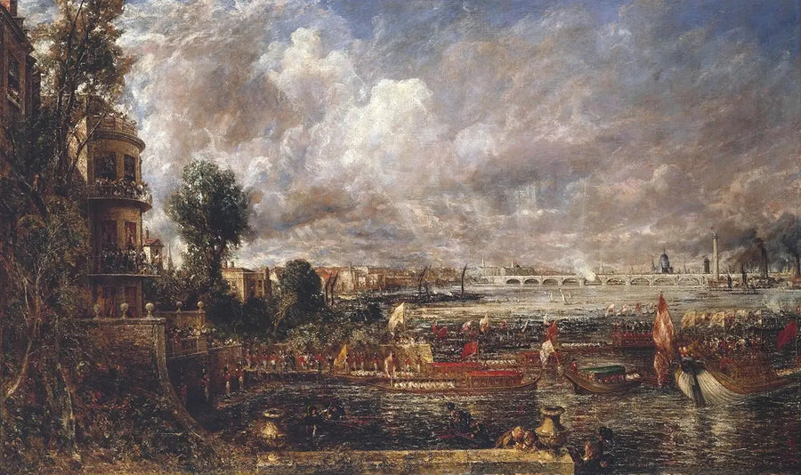 Öppningen av Waterloo-bron - John Constable