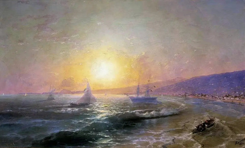 Bågen vid gryningen. - Ivan Aivazovskij
