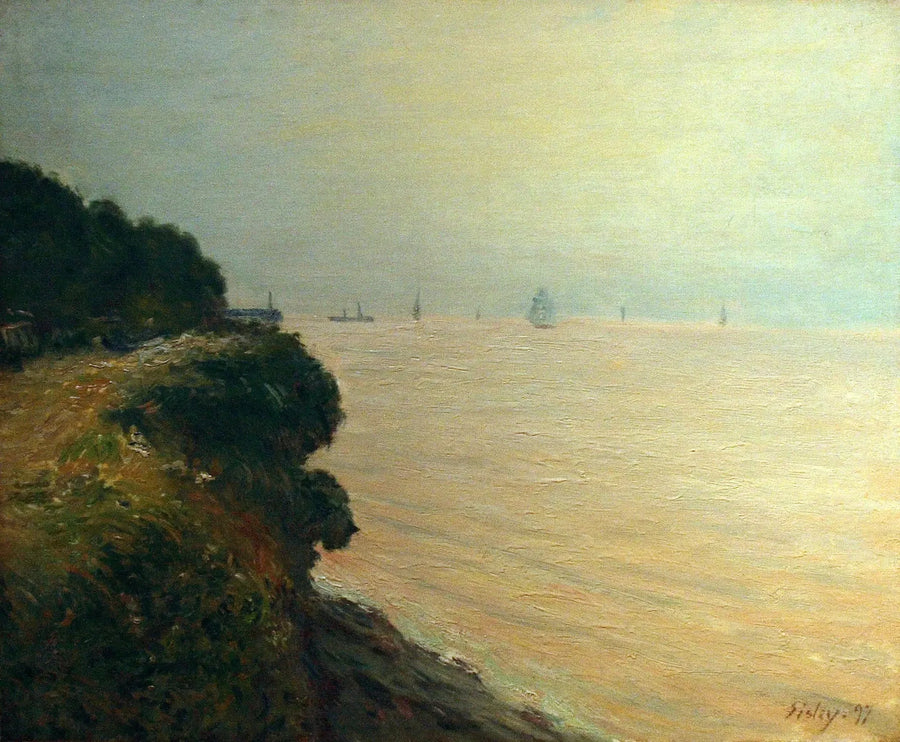 Langlandsviken - Alfred Sisley