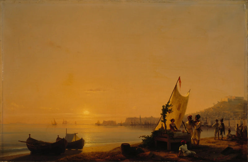 Napoli-bukten - Ivan Aïvazovski