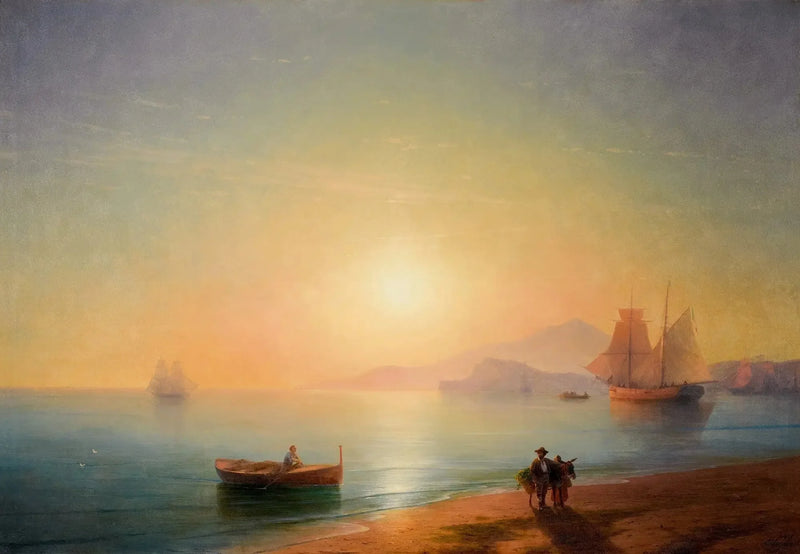 Napoli-bukten - Ivan Aïvazovski
