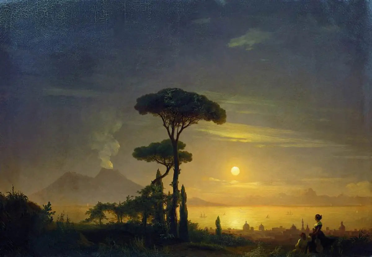 La baie de Naples - Ivan Aïvazovski - Alpha Reproduction