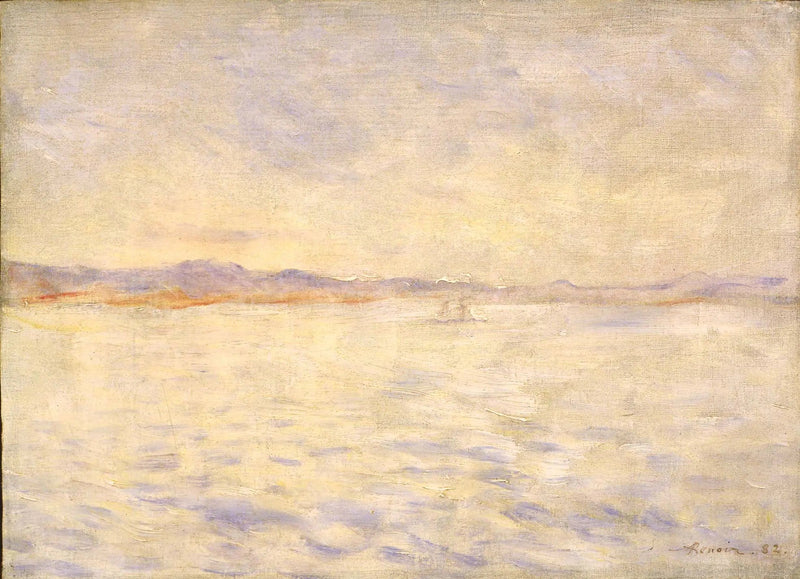 Napolibukten - Pierre-Auguste Renoir
