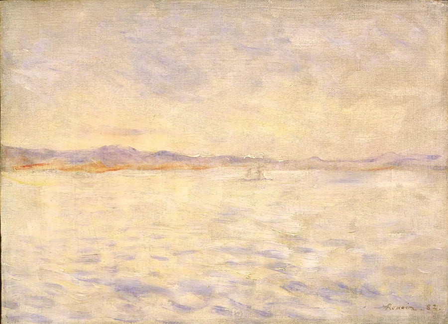 Napolibukten - Pierre-Auguste Renoir