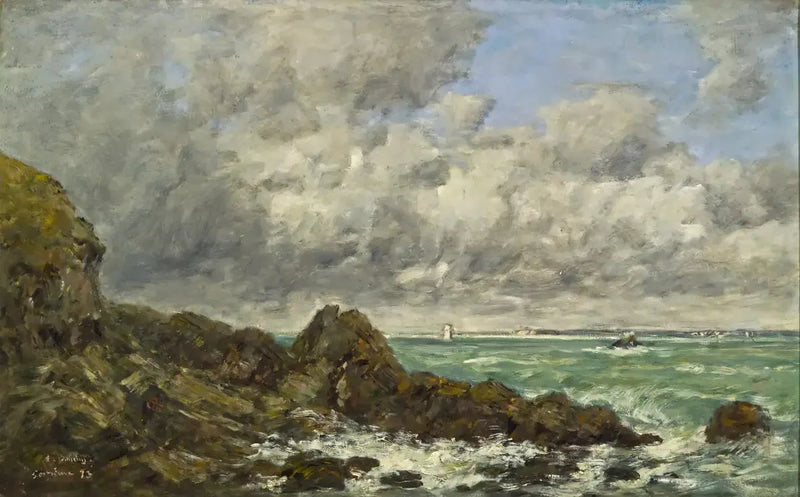 Portrieuxviken - Eugène Boudin