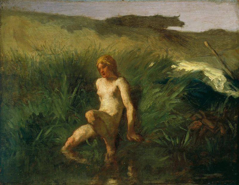 Baderskan - Jean-François Millet