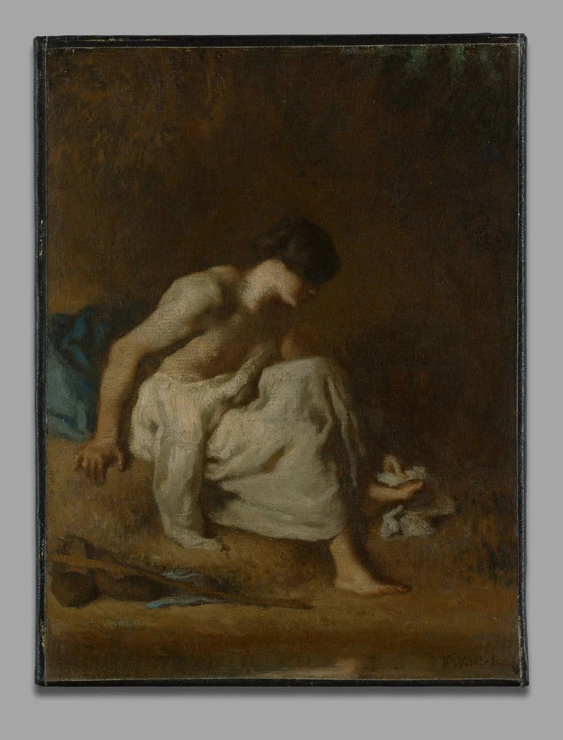 Baderskan - Jean-François Millet