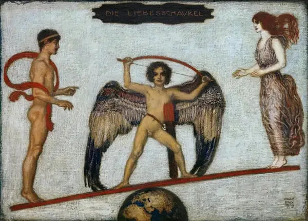 Kärlekens Gunga - Franz Von Stuck