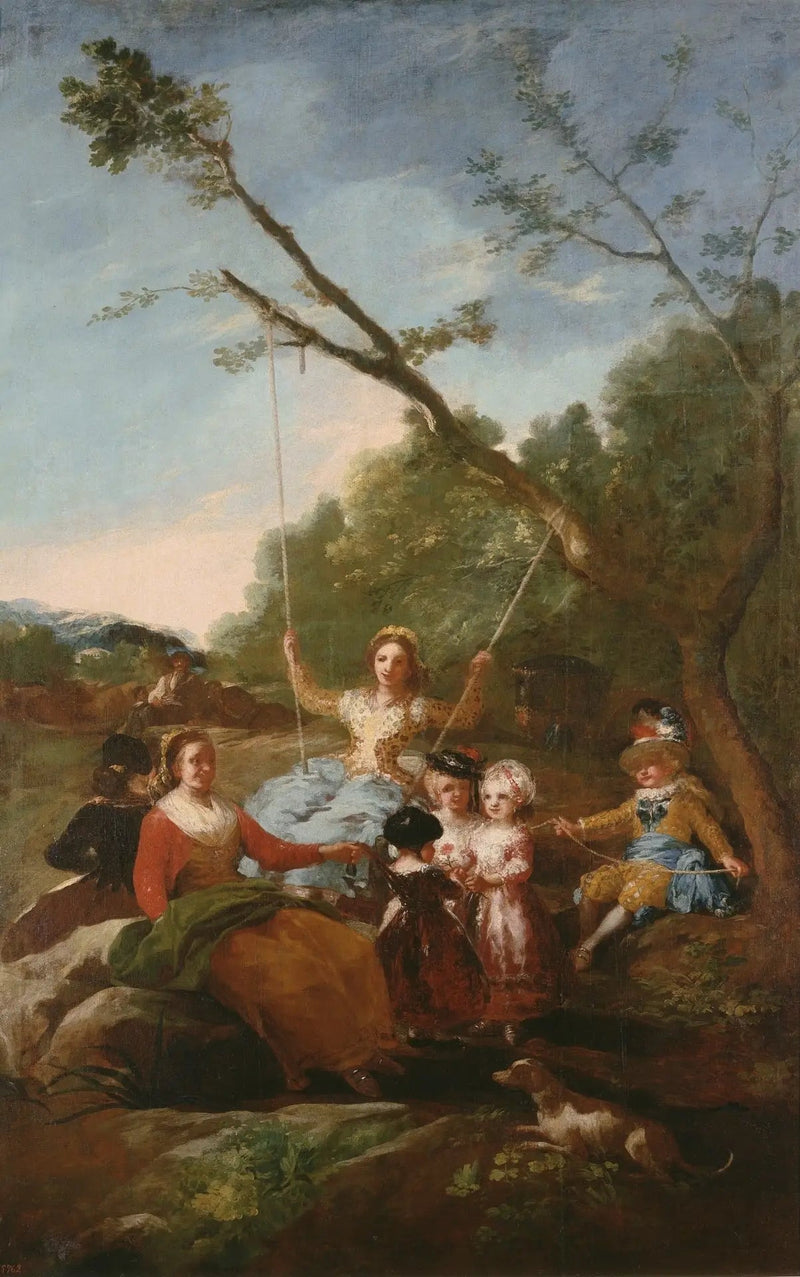 Gungbrädan - Francisco de Goya