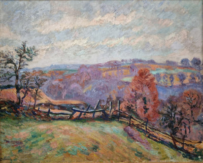 La barrière à Crozant - Armand Guillaumin - Alpha Reproduction