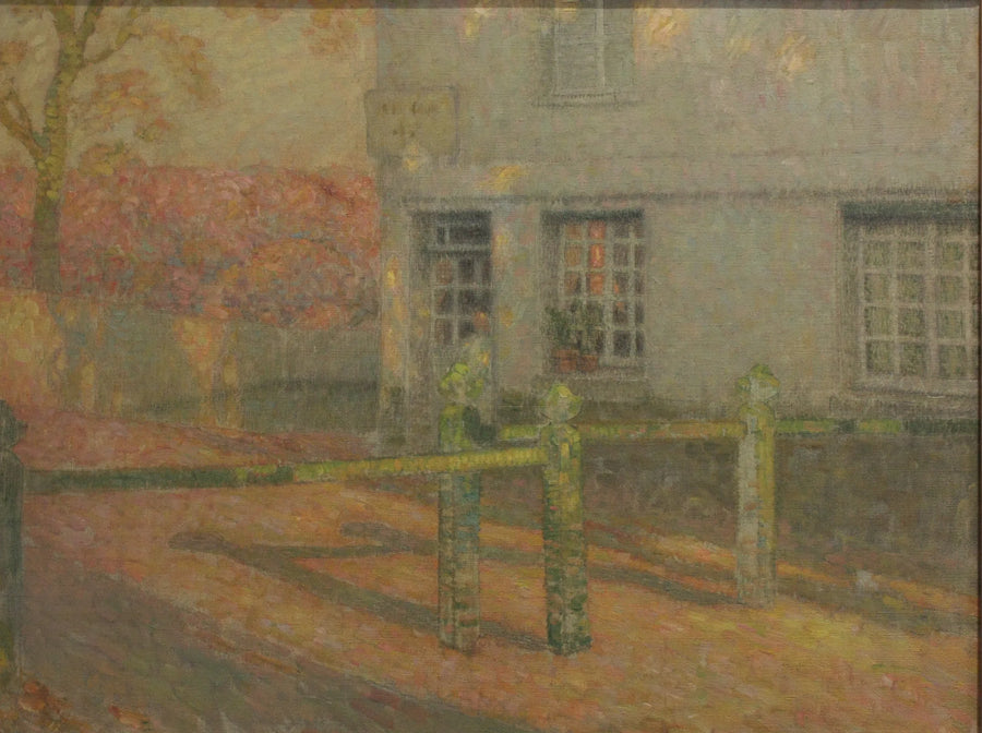 Den gröna barriären - Henri Le Sidaner