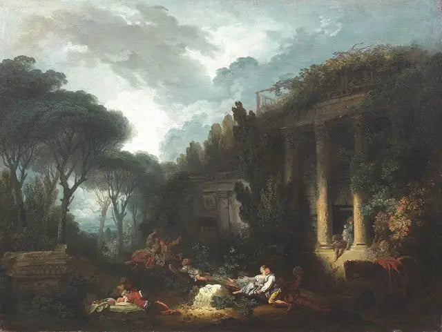 Vågbrytaren - Jean-Honoré Fragonard