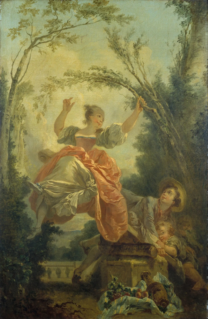 Balanseringen - Jean-Honoré Fragonard