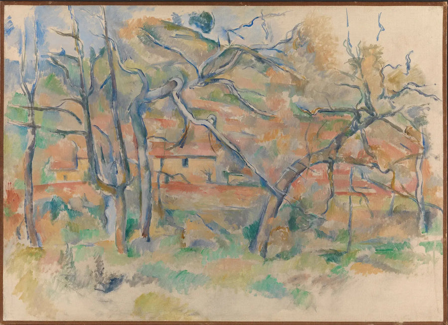 La Bastide La Durane i Valcros slätten I - Paul Cézanne