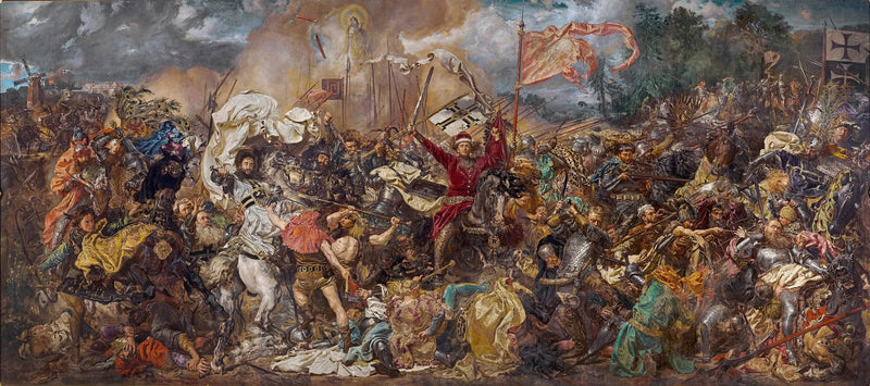 Slaget vid Grunwald - Jan Matejko