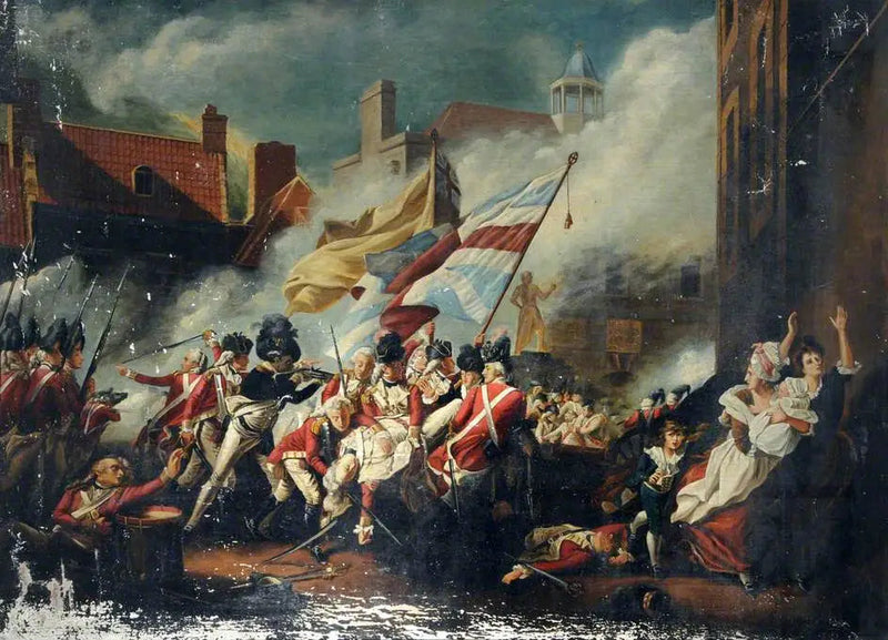 Slaget om Jersey - John Singleton Copley