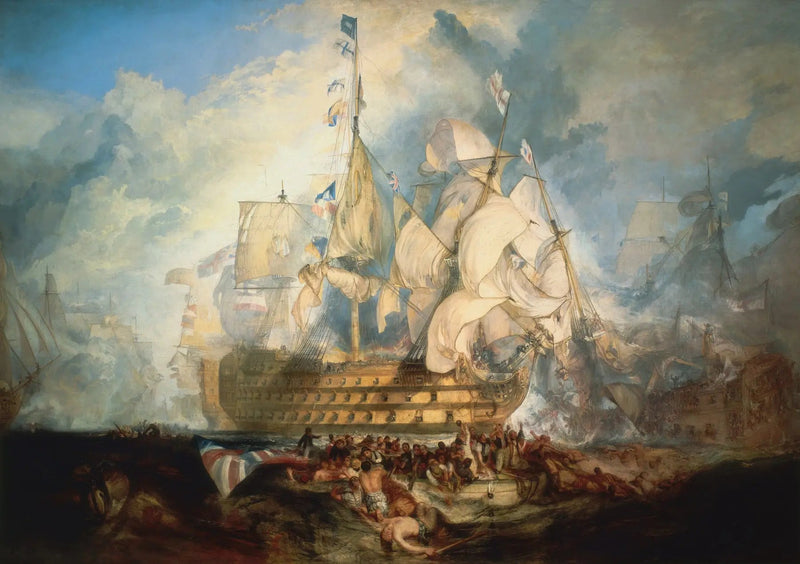 Slaget vid Trafalgar - J. M. W. Turner