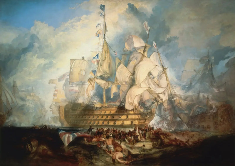 Slaget vid Trafalgar - J. M. W. Turner