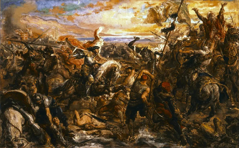 Slaget vid Varna - Jan Matejko