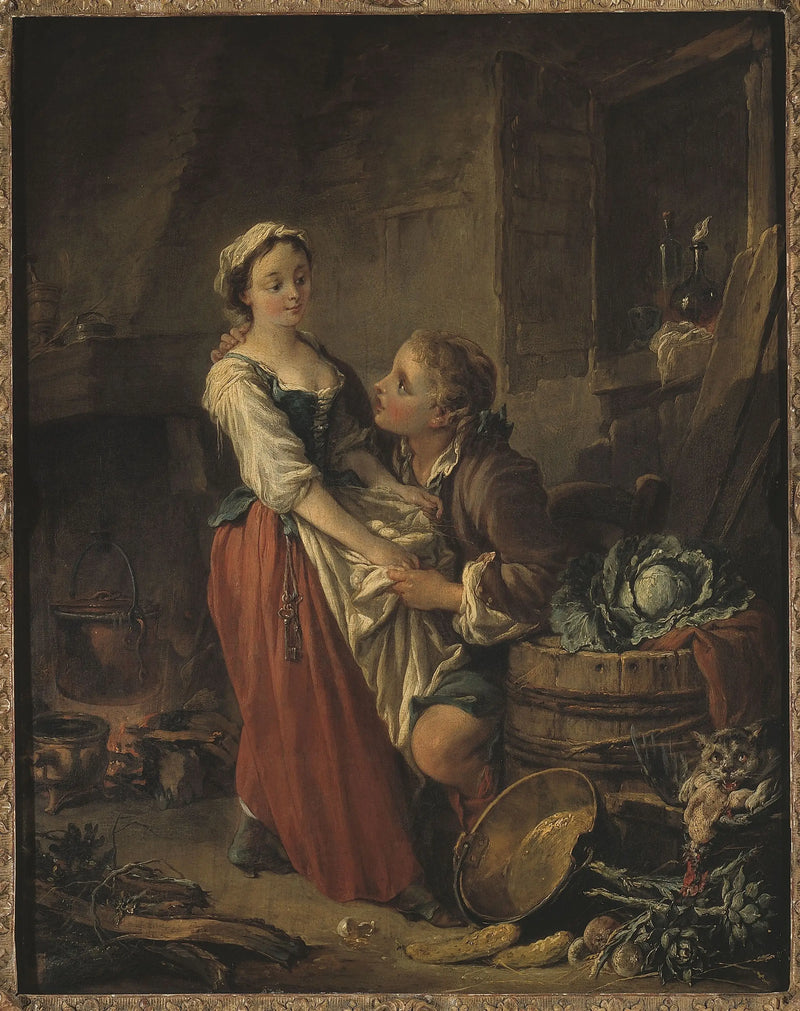 Den vackra kockan - François Boucher