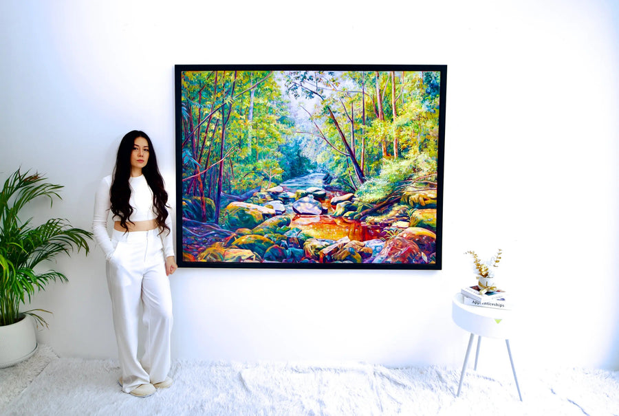 Den vackra skogen  | 160 X 120 cm