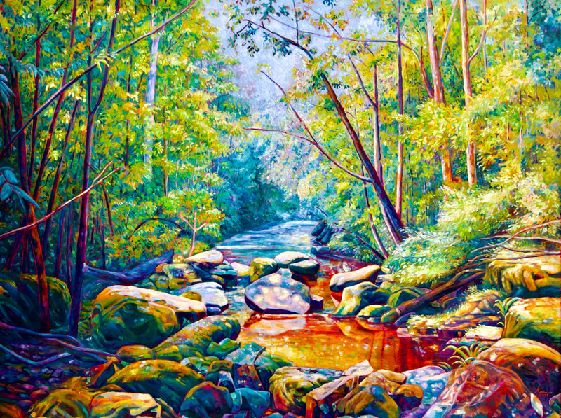 Den vackra skogen  | 160 X 120 cm