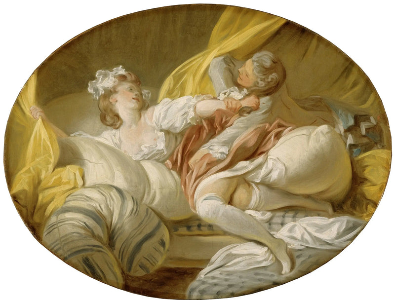 Den vackra tjänarinnan - Jean-Honoré Fragonard