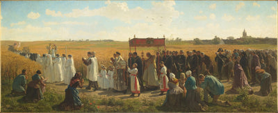 La Bénédiction des blés en Artois - Jules Breton - Alpha Reproduction