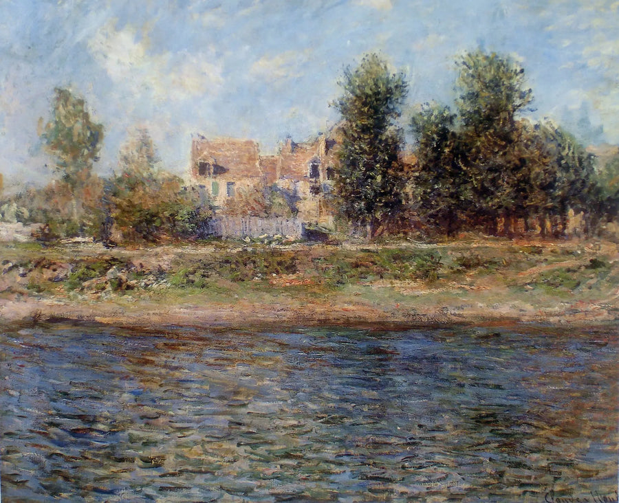 Seines strand - Claude Monet