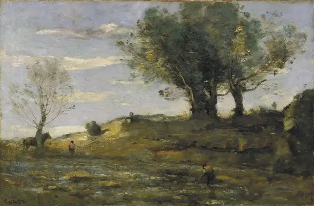 Stranden - Jean-Baptiste Camille Corot