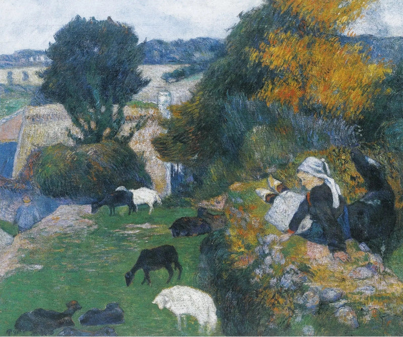 Den bretonska herden - Paul Gauguin