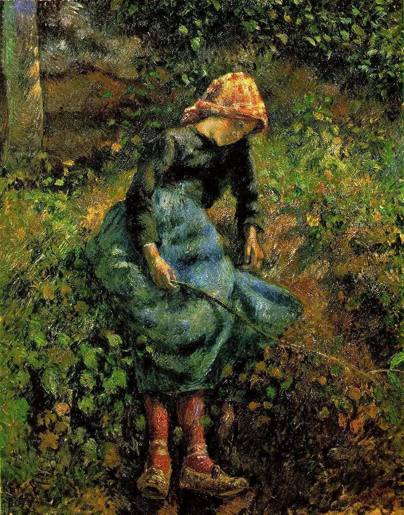 Fåraherden - Camille Pissarro