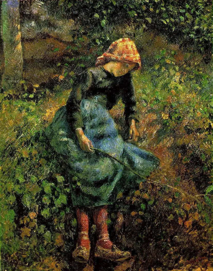 Fåraherden - Camille Pissarro