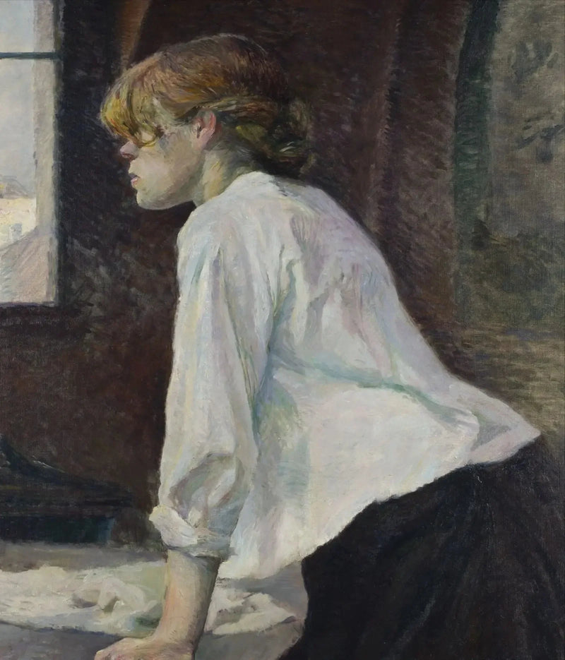 Tvätterskan - Henri de Toulouse-Lautrec