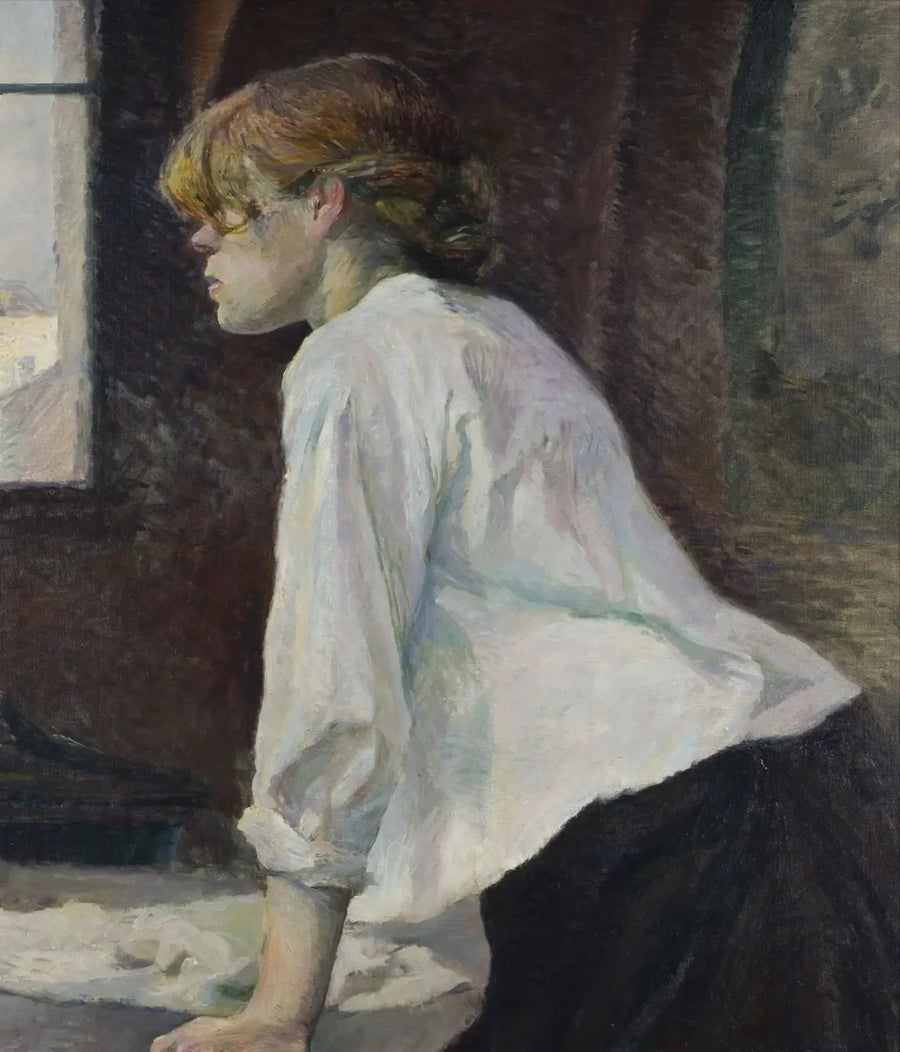 Tvätterskan - Henri de Toulouse-Lautrec