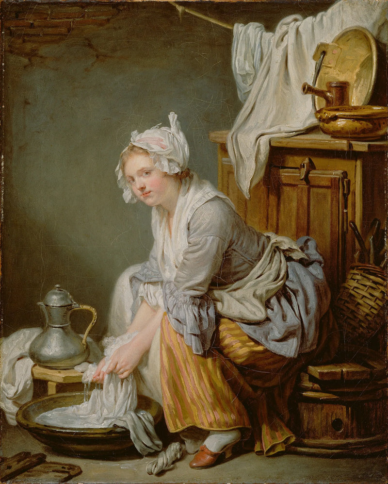 Tvätterskan - Jean-Baptiste Greuze