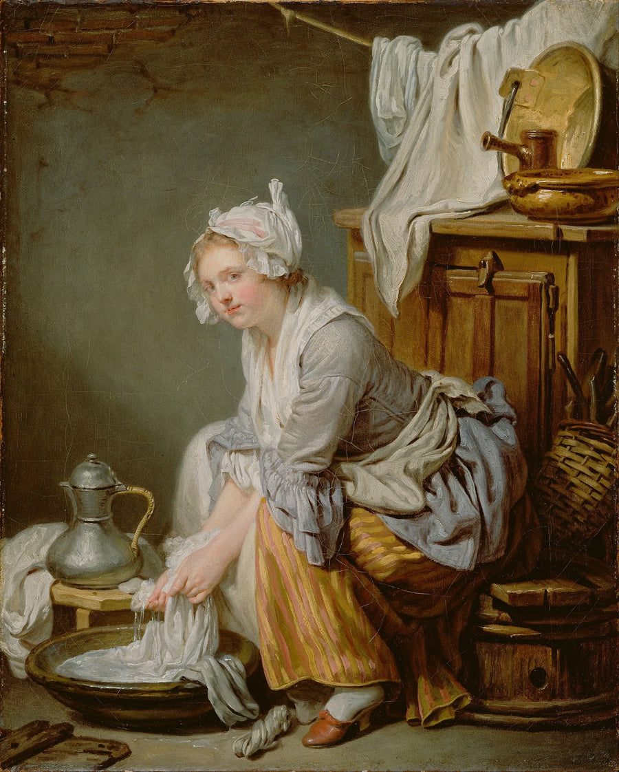 Tvätterskan - Jean-Baptiste Greuze