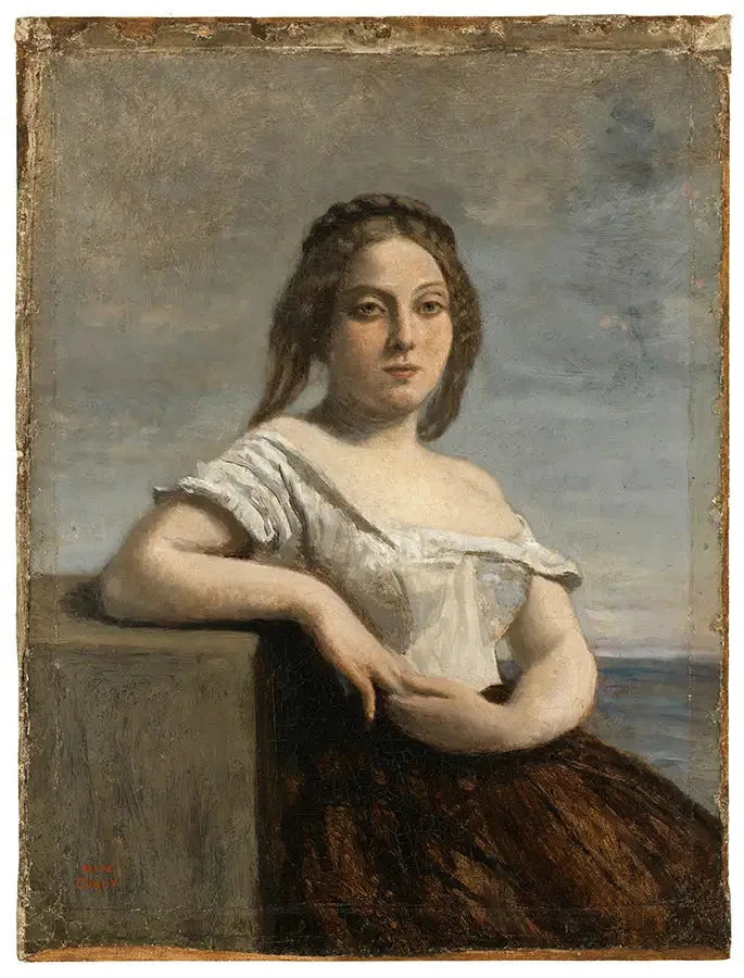 Den blond gascon - Jean-Baptiste Camille Corot