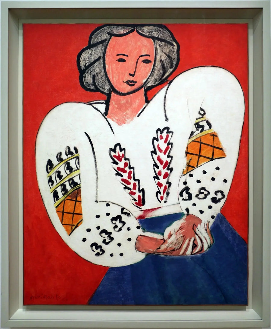 Den rumänska blusen - Henri Matisse