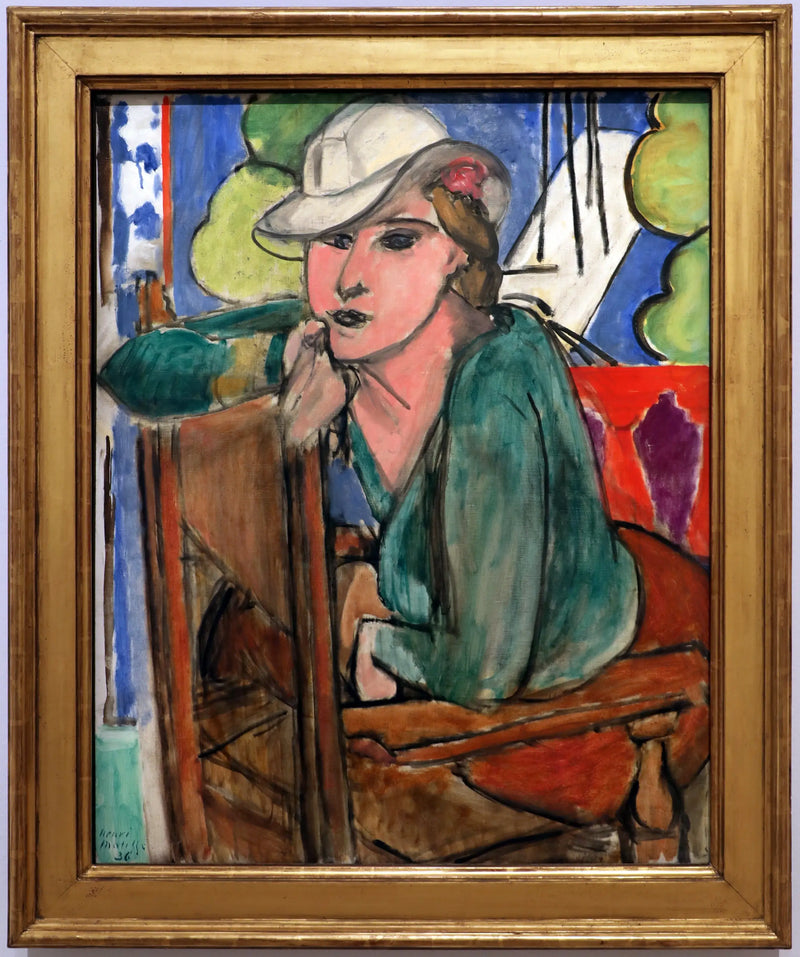 Den gröna blusen - Henri Matisse