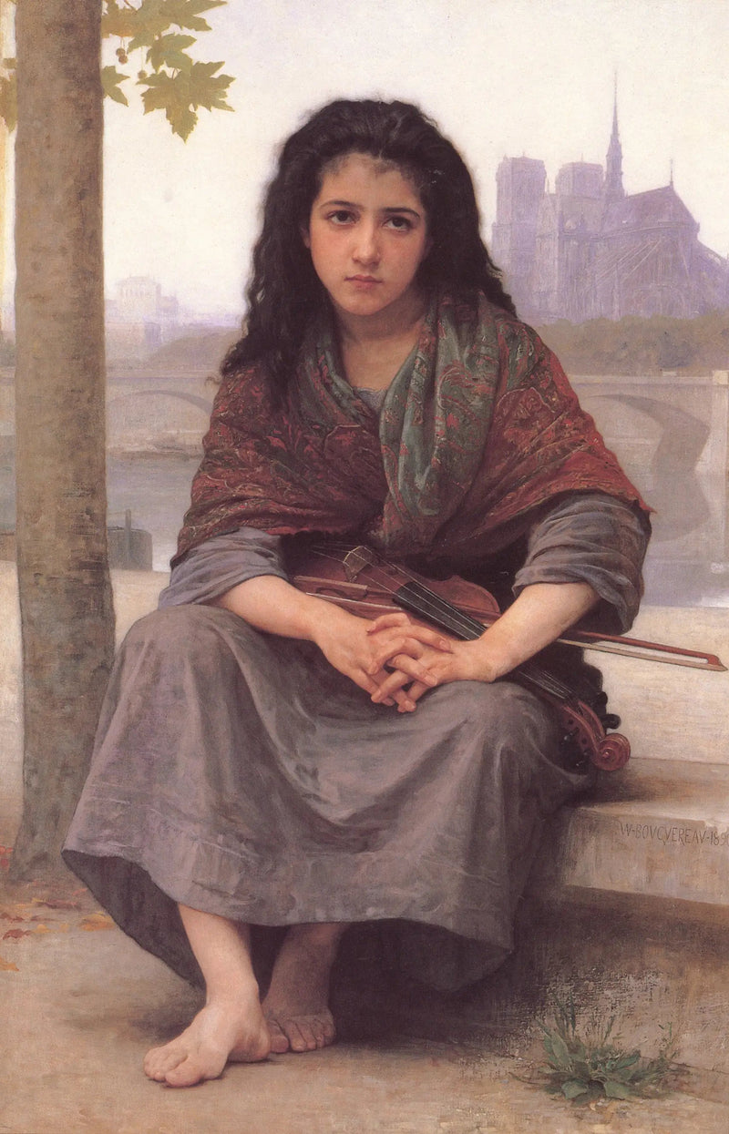 Den bohemiska - Bouguereau