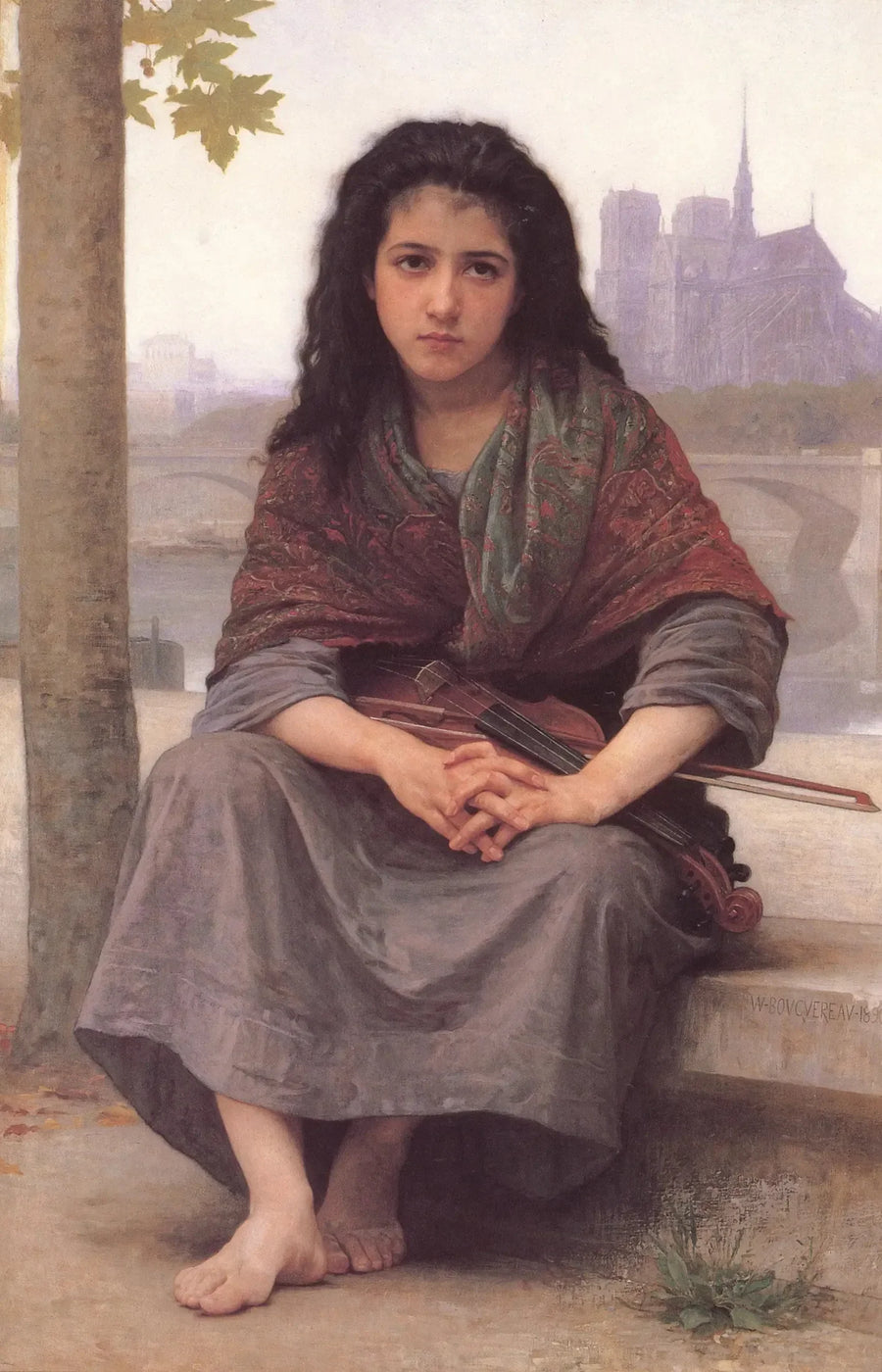 Den bohemiska - Bouguereau